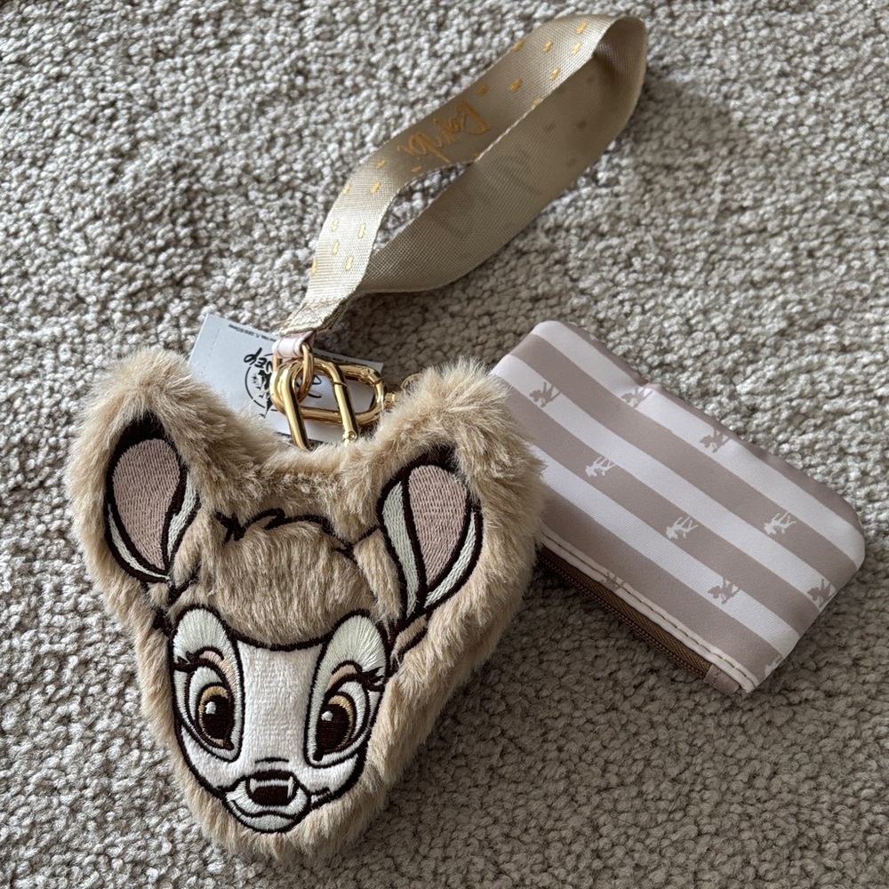 NWT Disney bambi wristlet